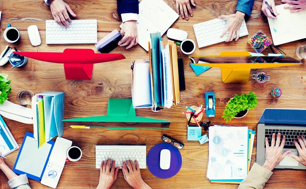 Gente de negocios trabajando —  Fotos de Stock