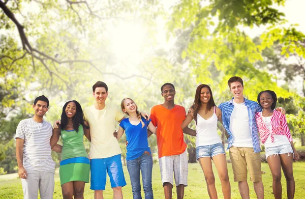 Amigos Amistad Trabajo en equipo Concepto — Foto de Stock