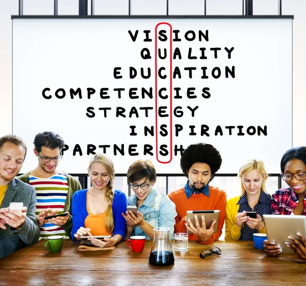 Diversità Persone e visione strategica — Foto Stock