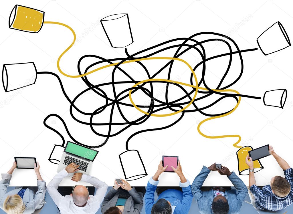 Communication Telecommunication Connection Concept