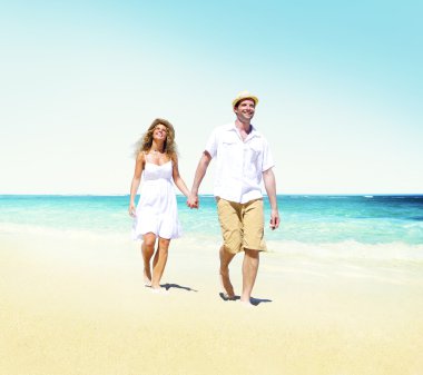 Balayı yaz plaj Dating kavramı