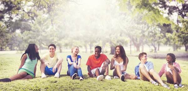 Schüler-Team-Ferienkonzept — Stockfoto