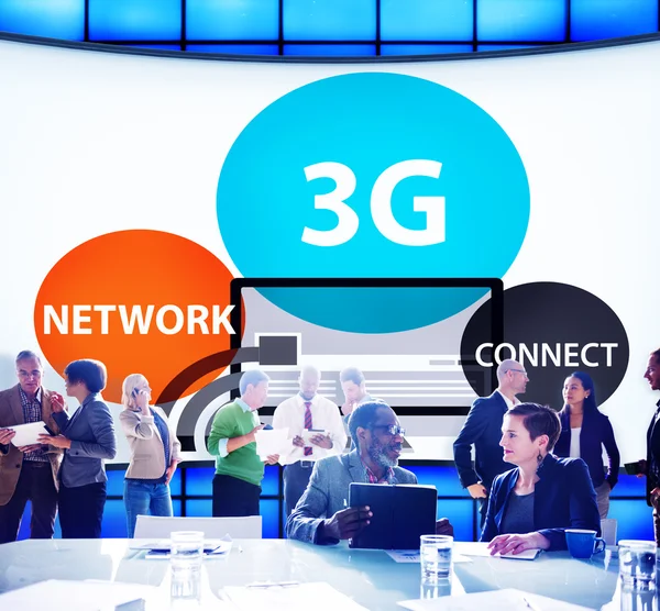 3G Networking Technology Innovation Concept — Stock Photo, Image