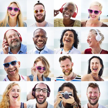 Arkadaşlar portre beraberlik kavramı