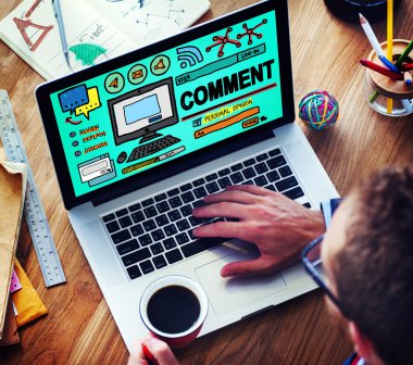 Yorum yazı paylaşım sosyal kavramı