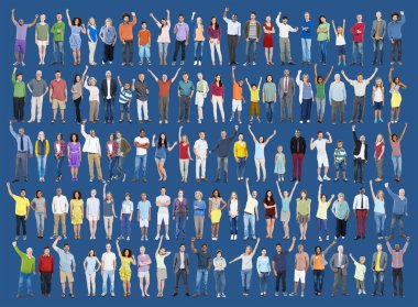 Çok ırklı sıradan insanlar Beraberlik kavramı