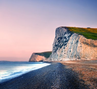 Durdle kapı dramatik Jurrasic kıyı şeridi