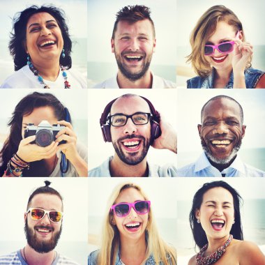 Arkadaşlar portre beraberlik kavramı