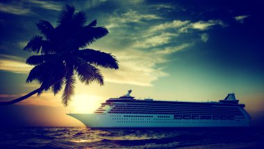 Yat yolcu gemisi denizde