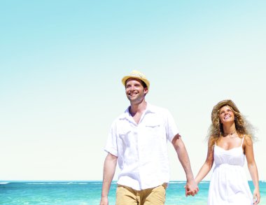 Balayı yaz plaj Dating kavramı