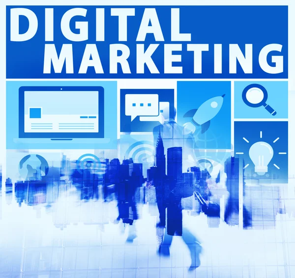 Digital Marketing Concept — Stock Photo, Image