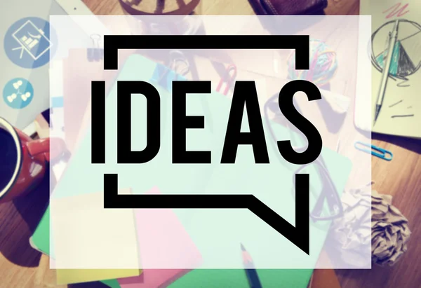 Ideas Design Creativity Concept — Stock Photo, Image