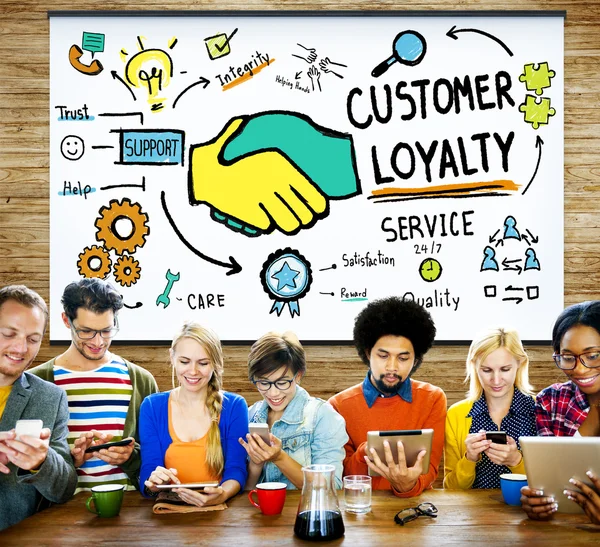 Customer Loyalty Satisfaction — Stock Photo, Image