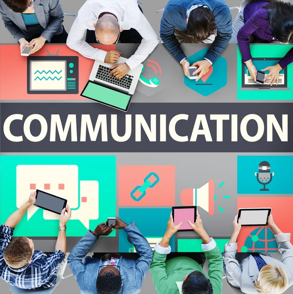 Communication Chatting Concept — Stock Photo, Image