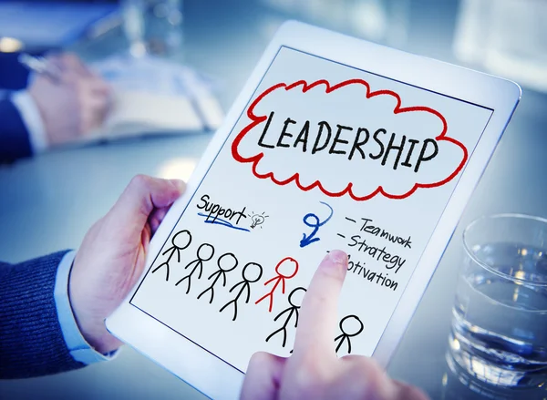 Leadership Chief Team Partnerschaftskonzept — Stockfoto