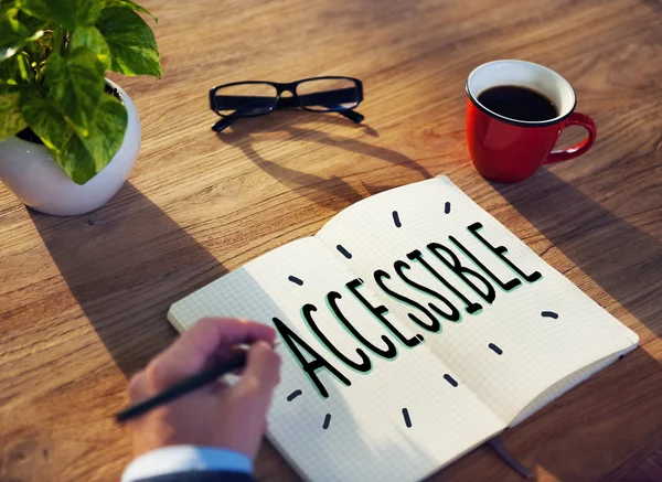 Accessible business Concept — Stock Photo, Image