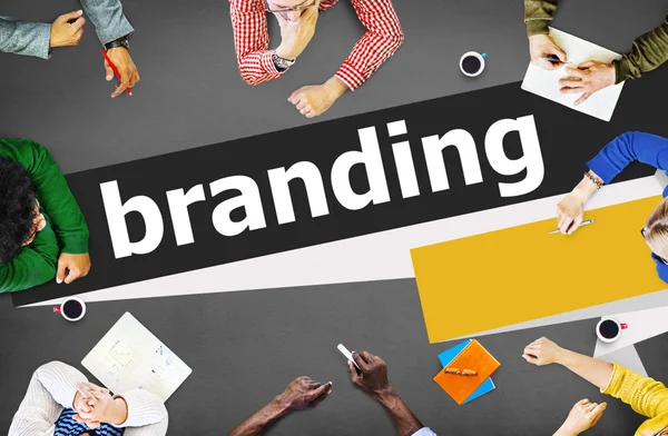 Merk identiteit branding — Stockfoto