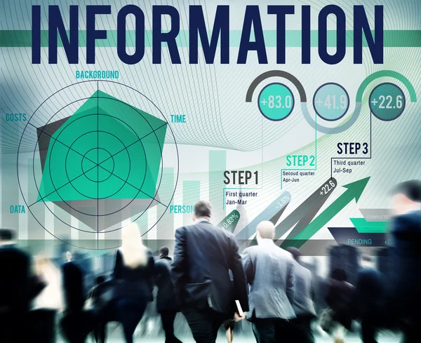 Information Data Concept — Stock Photo, Image