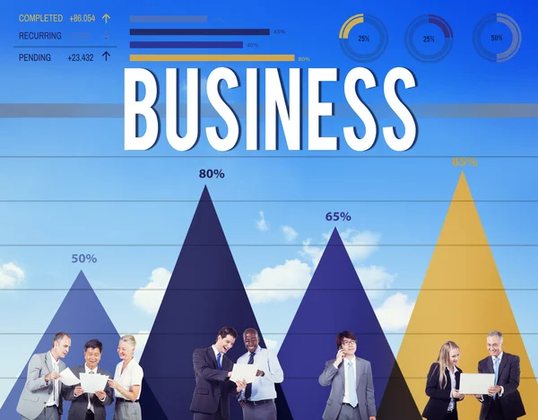 Koncepcja Biznesowa wzrostu możliwości Enterprise — Zdjęcie stockowe