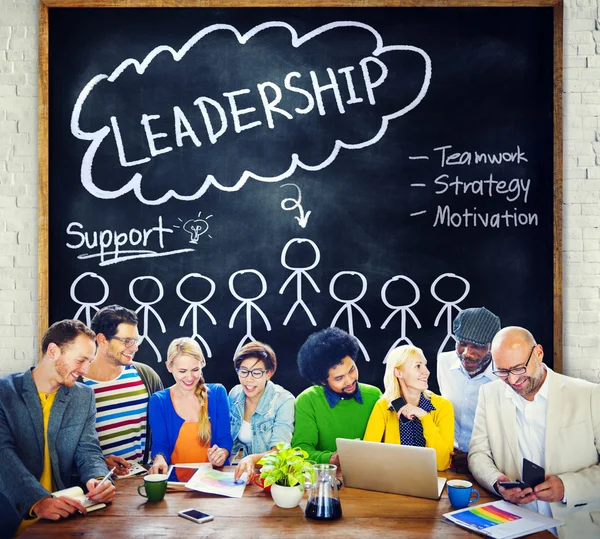 Leadership e concetto di partenariato — Foto Stock