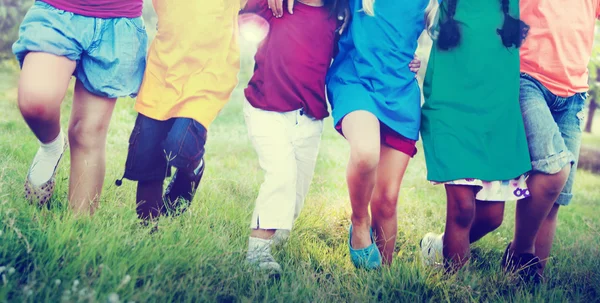 Children friendship and togetherness — Stock Photo, Image