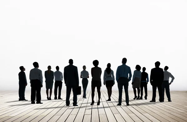 Empresas Trabalhadores empresariais — Fotografia de Stock