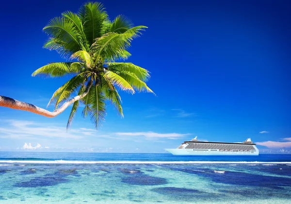 Zomer Beach Paradise Concept — Stockfoto