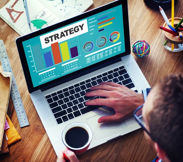Plan Estratégico Marketing —  Fotos de Stock