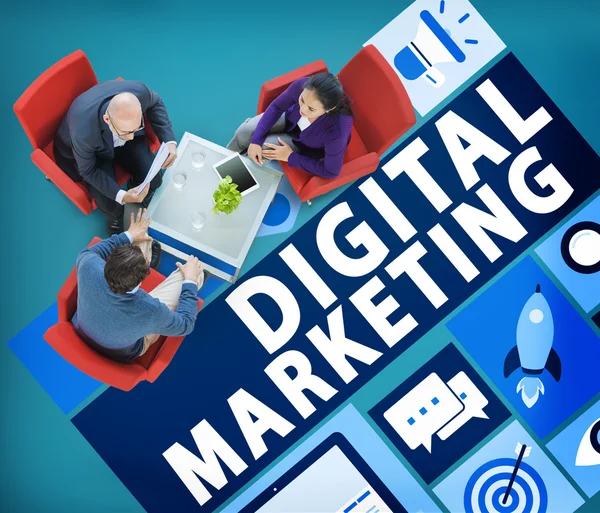 Digitales Marketingkonzept — Stockfoto