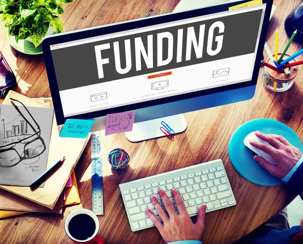 Funding Donation Investment — Stock Photo, Image