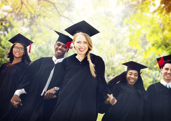 Conceito de alunos de graduação — Fotografia de Stock