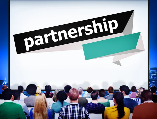 Partnerschap Teamwork Organazation — Stockfoto