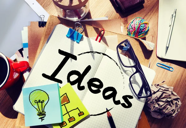 Ideas Inspiración Concepto de creatividad — Foto de Stock