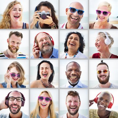 Arkadaşlar portre beraberlik kavramı