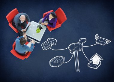 Posta iletisi yazı mektup çizim