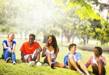 Öğrenciler takım tatil kavramı