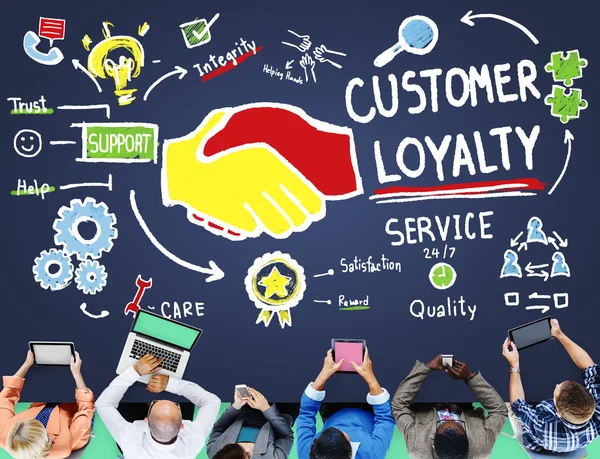 Customer Loyalty Satisfaction — Stock Photo, Image