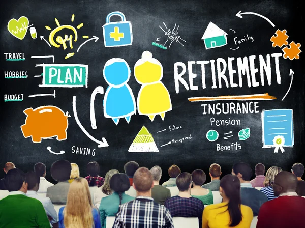 Retirement Presentation Seminar Concept — Stock Photo, Image