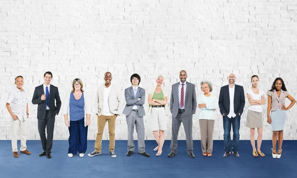 Diversity people standing together — Stock Photo, Image