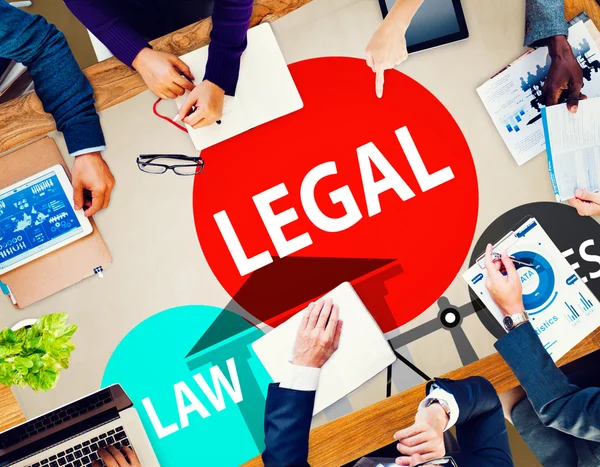 Przepisy prawne prawa koncepcja — Zdjęcie stockowe