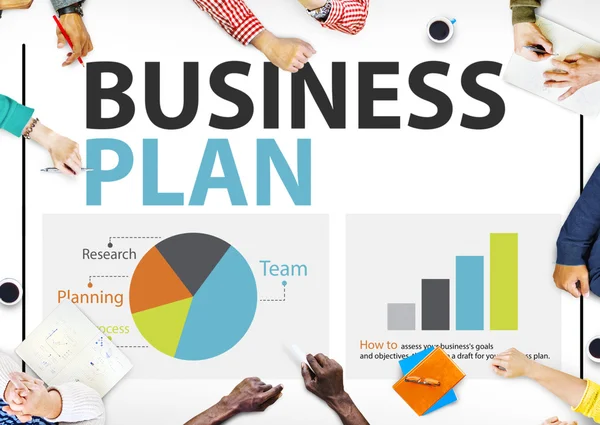 Business Plan Concept — Stock Photo, Image