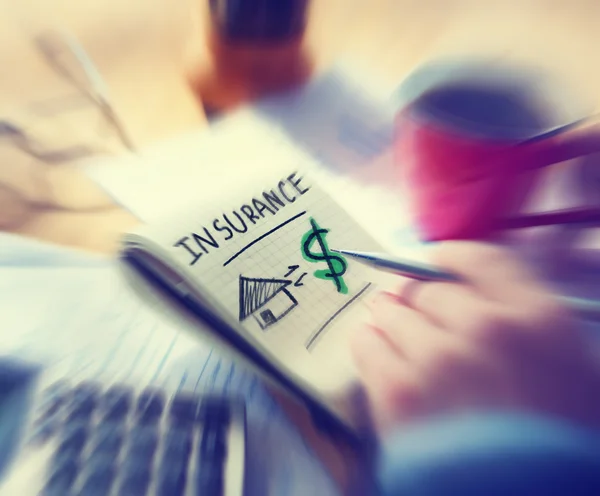 Finance Home Insurance Concept — Stock Photo, Image