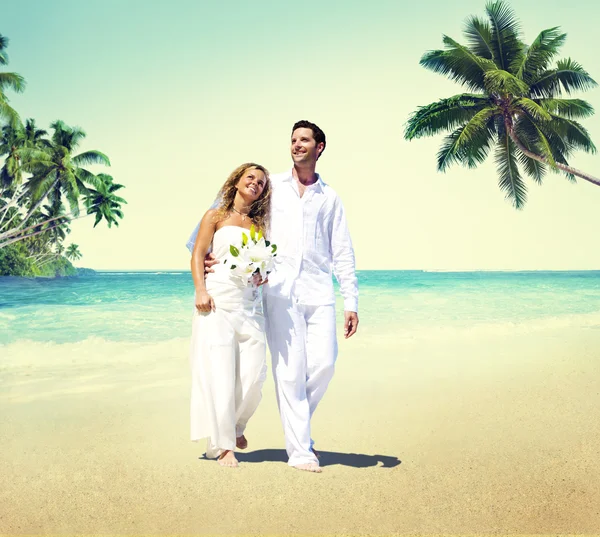 Honeymoon Beach Concept — Stock Photo, Image