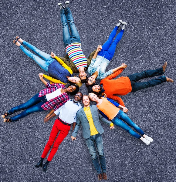 Diversidade Pessoas e alteridade Conceito de Unidade — Fotografia de Stock