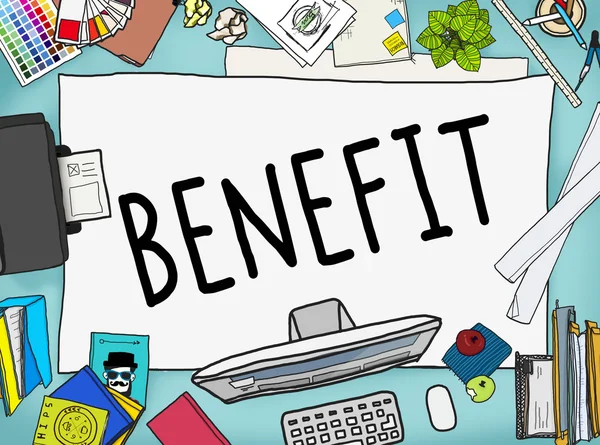 Benefit and Income Concept — Stock Photo, Image