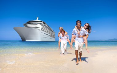 Çifte Island Beach, Cruise Gemi kavramı