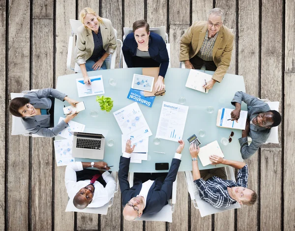 Business Team Concetto di discussione — Foto Stock