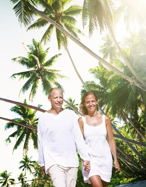 Conceito de Ilha do Amor de Casal — Fotografia de Stock