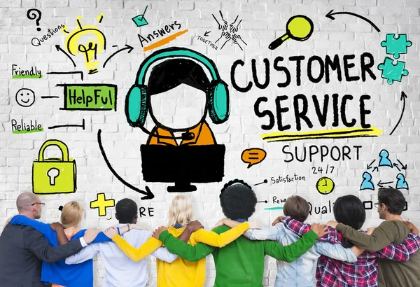 Customer Service Support Concept — Stock Photo, Image