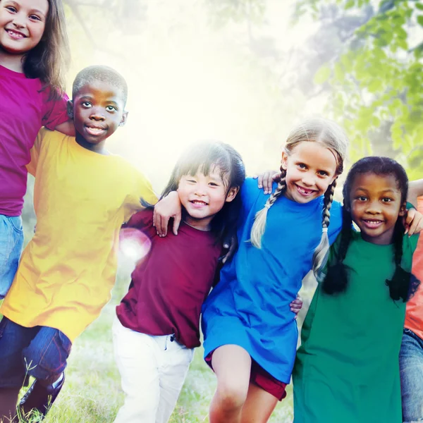 Children friendship and togetherness — Stock Photo, Image